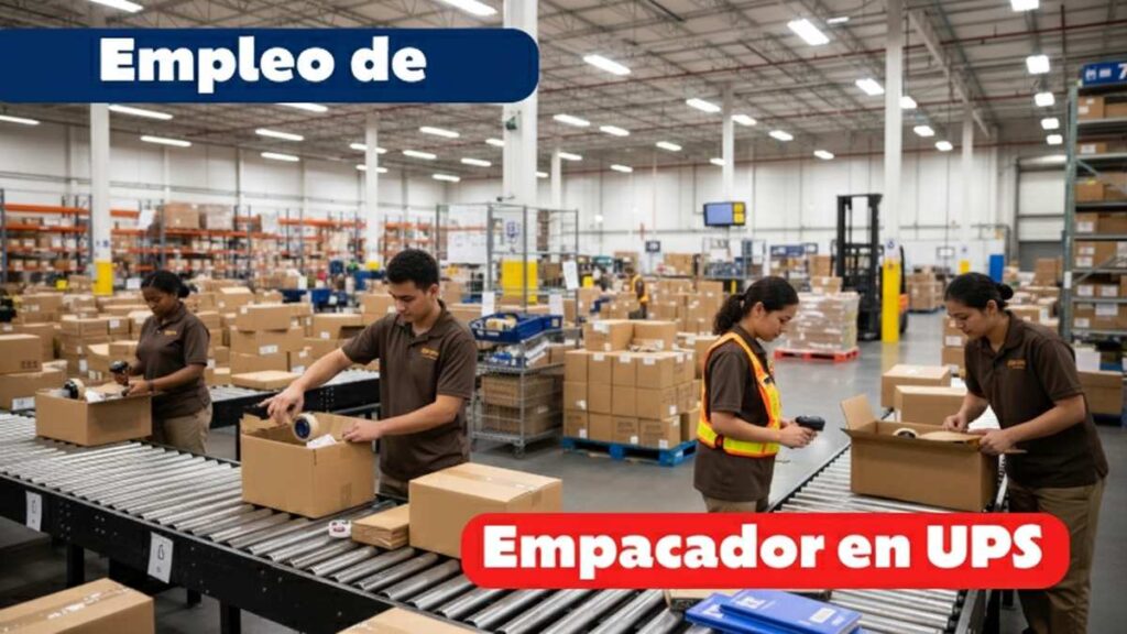 Empleo de Empacador en UPS