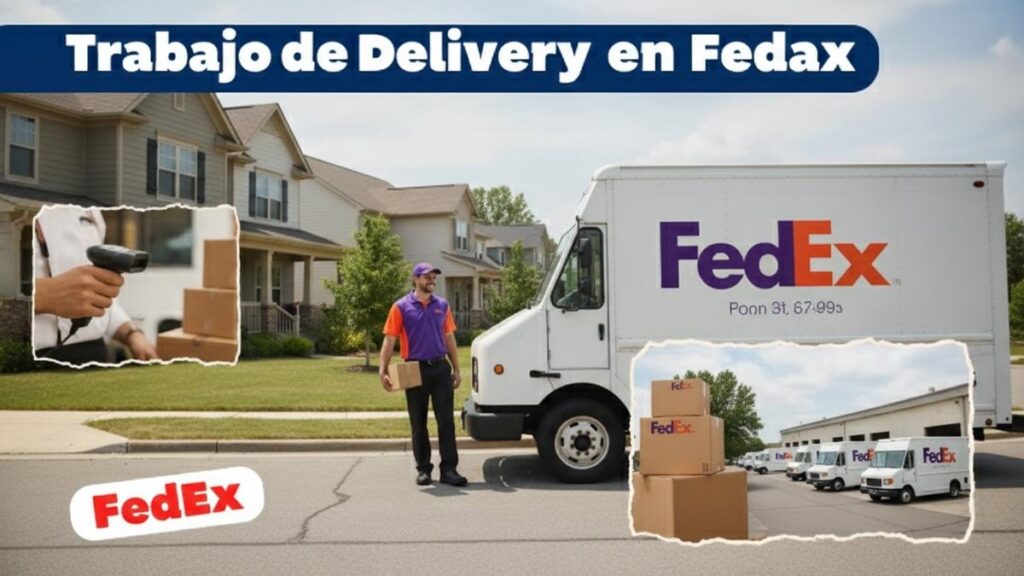 Trabajo de Delivery en FedEx